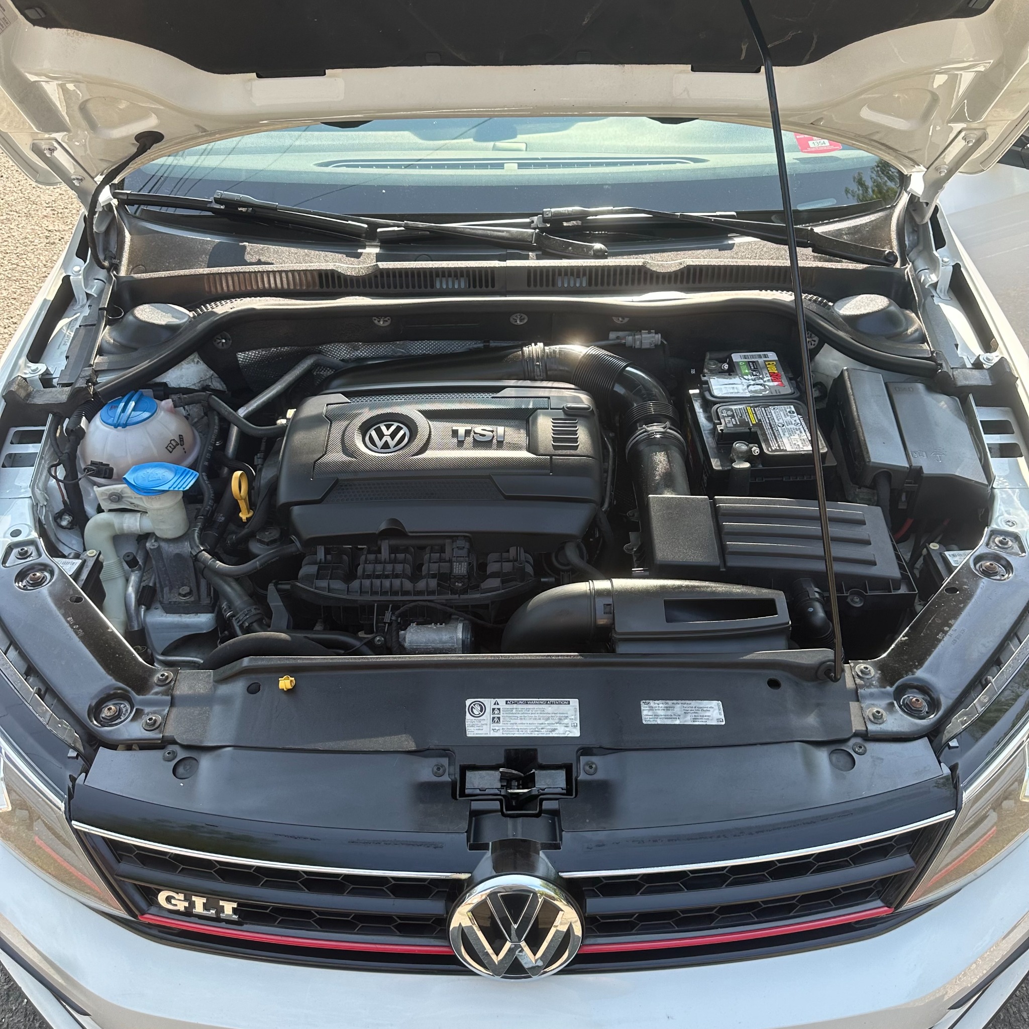 Volkswagen GTI engine bay