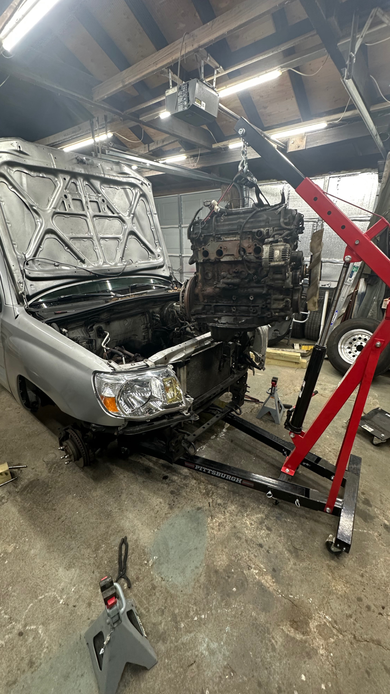 Toyota Tacoma engine replacement